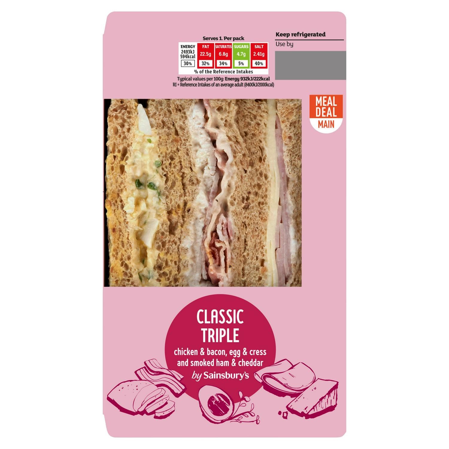 Sainsbury's Summer Picnic Triple